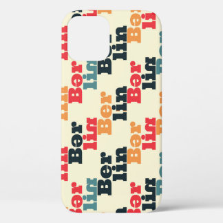 Berlin Digital Creative, Print Pattern. iPhone 12 Case