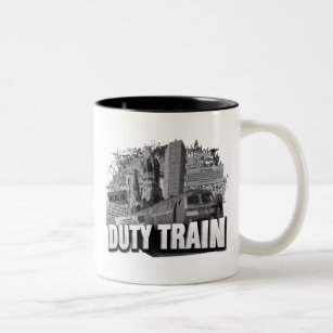 Berlin Duty Train Two-Tone Coffee Mug