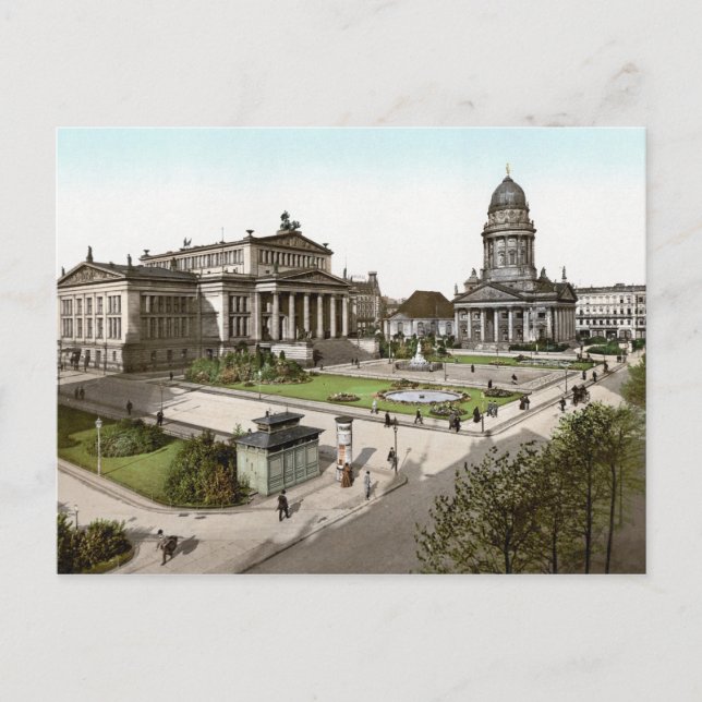 Berlin Gendarmenmarkt Postcard (Front)