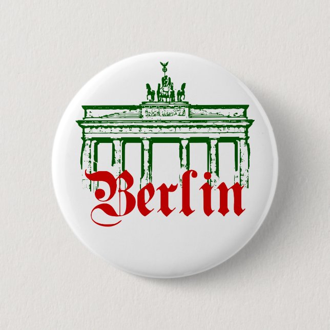 Berlin Germany 6 Cm Round Badge (Front)