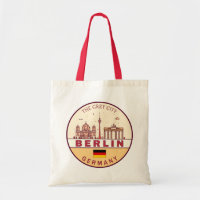 Berlin Germany City Skyline Emblem