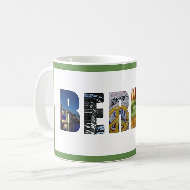 Berlin Germany City Travel Photos Coffee Mug (Front Left)