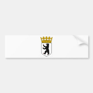 Berlin (Germany) Coat of Arms Bumper Sticker