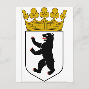 Berlin (Germany) Coat of Arms Postcard