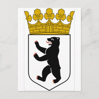 Berlin (Germany) Coat of Arms Postcard