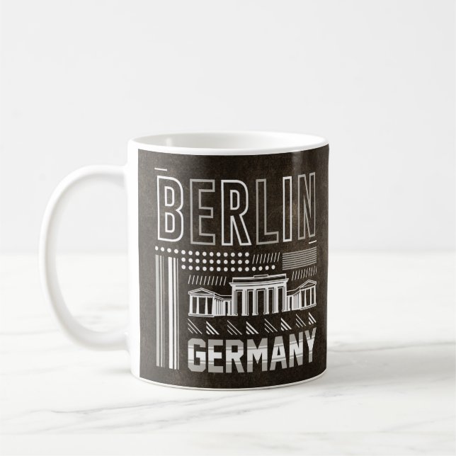 Berlin Germany Coffee Mug (Left)