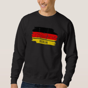 Berlin Germany Flag Deutsche Flagge Deutschland Fl Sweatshirt
