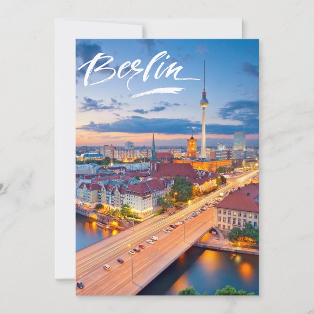 Berlin ,Germany Holiday Card (Front)