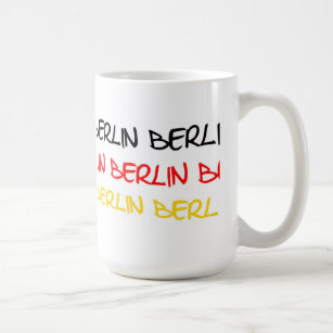 Berlin, Germany Logo Souvenir Coffee Mug