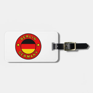 Berlin Germany Luggage Tag