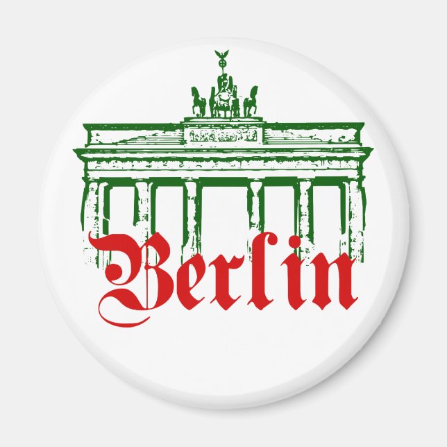 Berlin Germany Magnet (Front)