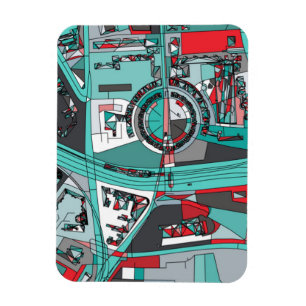 Berlin, Germany Map Magnet