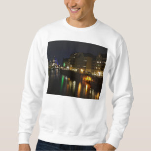 Berlin Germany Night Spree Deutschland Nacht Sweatshirt