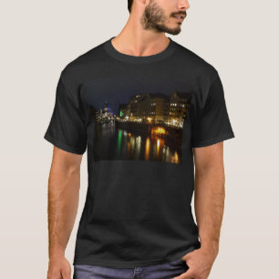 Berlin Germany Night Spree Deutschland Nacht T-Shirt