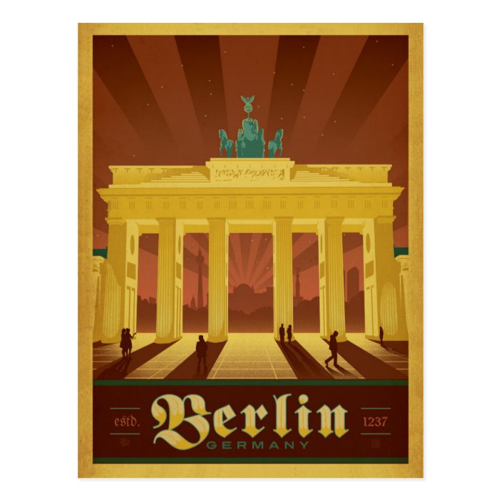 Berlin, Germany Postcard Zazzle.co.uk