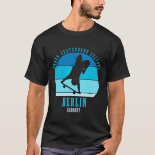 Berlin Germany Skateboarder Urn Skateboarding 5 T-Shirt
