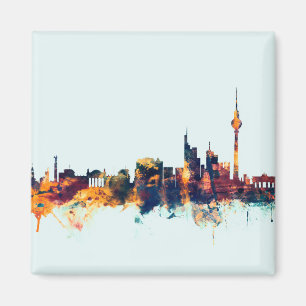 Berlin Germany Skyline Magnet