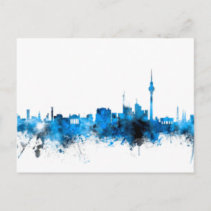 Berlin Germany Skyline Postcard