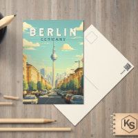 Berlin Germany Travel Art Vintage