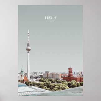 Berlin, Germany Travel Artwork Poster