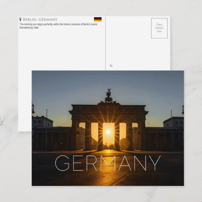 Berlin, Germany Travel Postcard (Front/Back)