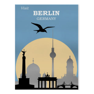 Berlin, Germany Travel Poster