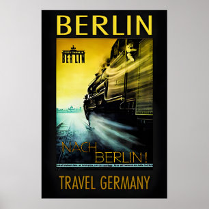 Berlin-Germany Travel Poster