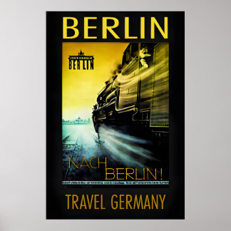 Berlin-Germany Travel Poster