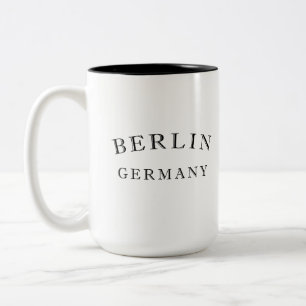 Berlin Germany Two-Tone Coffee Mug