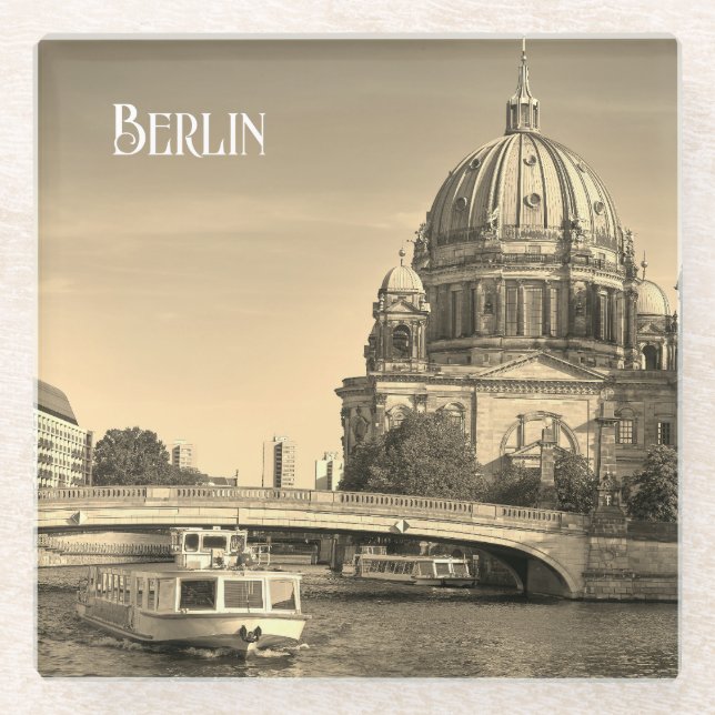 Berlin Glass Coaster (Front)