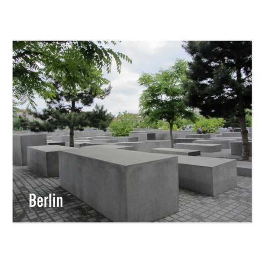 Berlin Holocaust Memorial Postcard