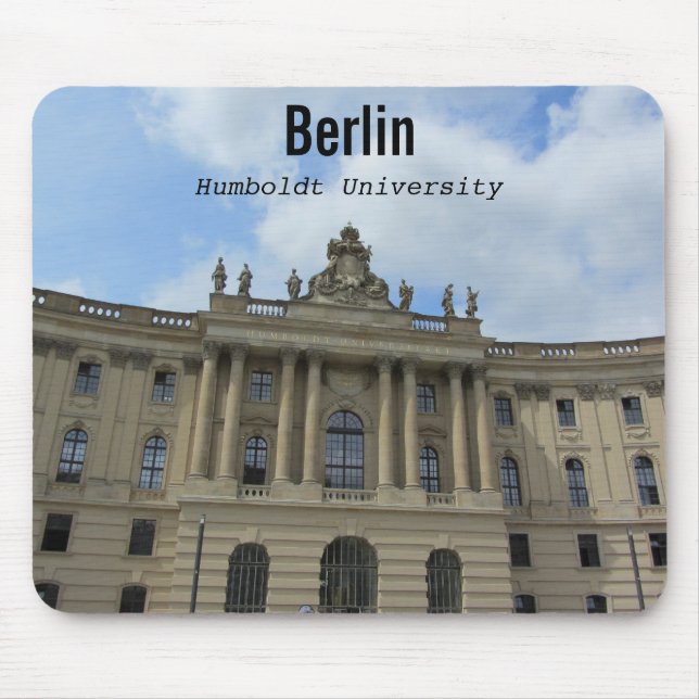 Berlin Humboldt University Mouse Mat (Front)