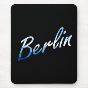 Berlin in MLM Gay-Pride Colours  Mouse Mat