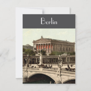 Berlin in the 19th century postcard