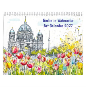 Berlin in Watercolor – Art Calendar
