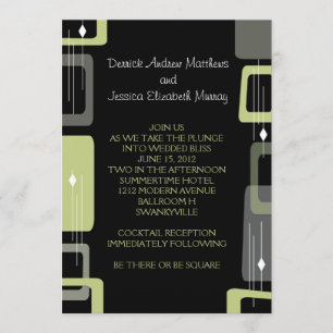 Berlin Invite: Lime Invitation