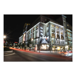 Berlin Kadewe Kaufhaus des Westens Photo Print