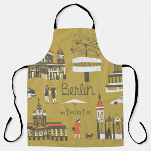 Berlin landmarks and monuments apron