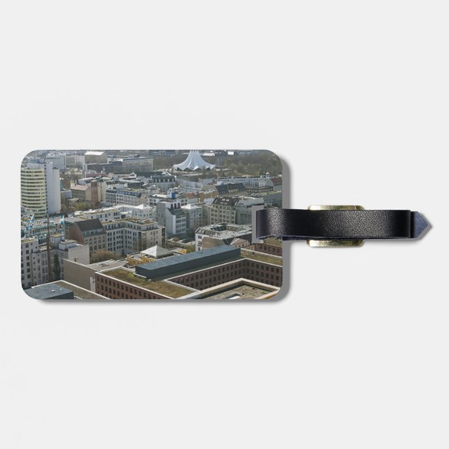 Berlin Luggage Tag (Back Horizontal)