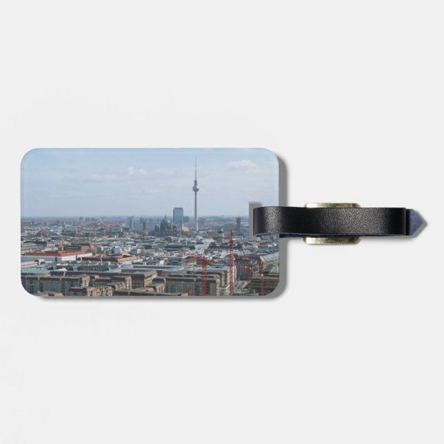 Berlin Luggage Tag (Back Horizontal)