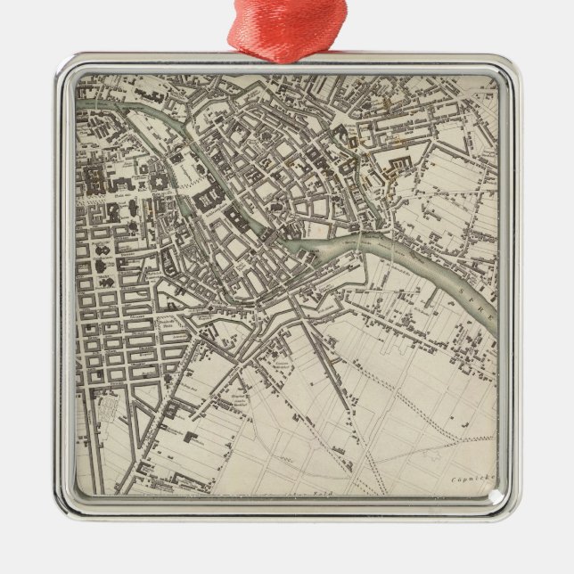 Berlin Metal Tree Decoration (Front)