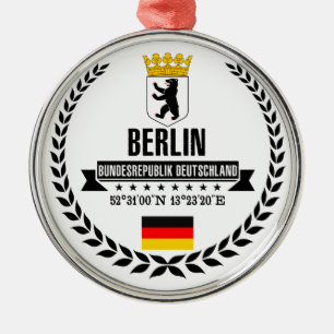 Berlin Metal Tree Decoration