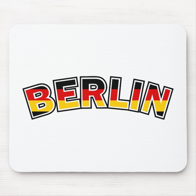 Berlin Mouse Mat (Front)