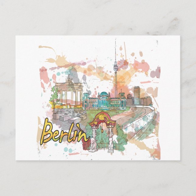 Berlin Postcard (Front)