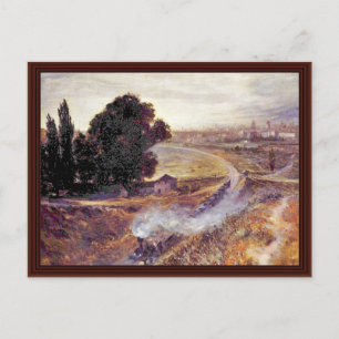 Berlin-Potsdamer Bahn By Menzel Adolph Von Postcard