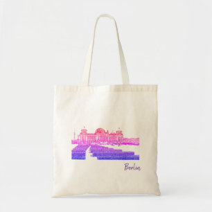 Berlin Reichstag German Parliament Sketch Tote Bag