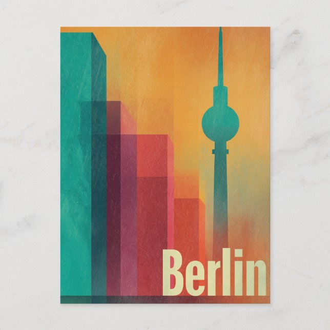 Berlin retro postcard (Front)