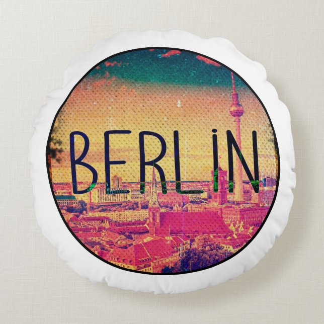 Berlin Round Cushion (Front)