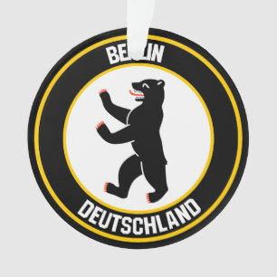 Berlin Round Emblem Ornament