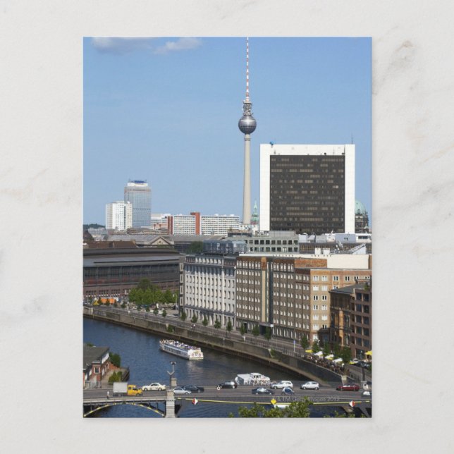 Berlin skyline, Germany Postcard (Front)